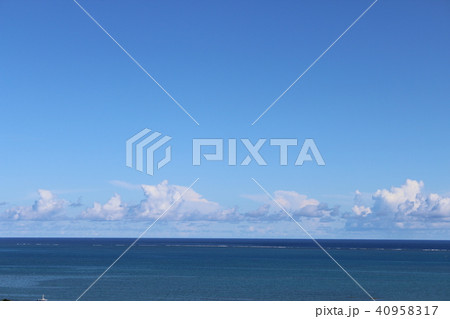 沖縄県南城市 高台からの風景 沖縄県南城市 高台からの風景 40958317