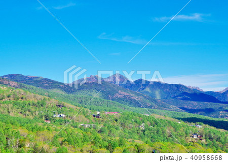 蓼科高原　八ケ岳 40958668