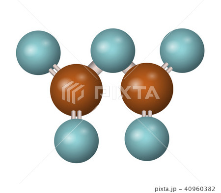 3D molecule of P2O5. 40960382