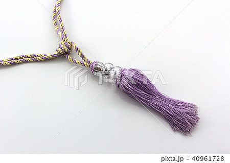 Purple curtain tassel interior decoration. 40961728