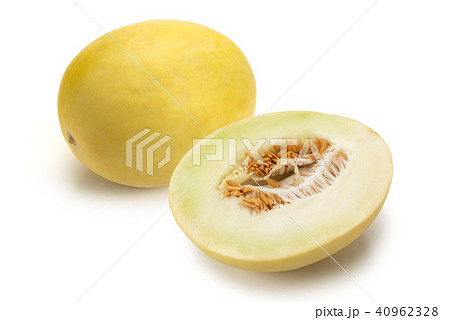 カットしたハネデューメロン 40962328
