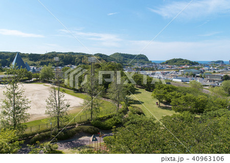 大田市仁摩町 石見銀山街道方面の街並み 大田市仁摩町 石見銀山街道方面の街並み 40963106