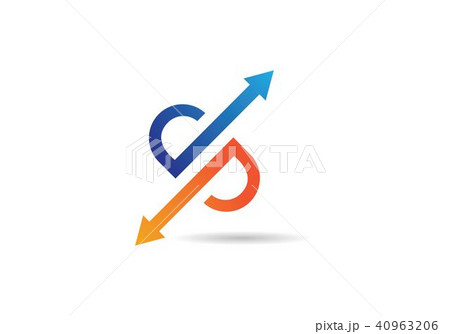 Arrow vector illustration icon template 40963206