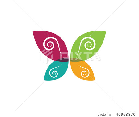 Beauty Butterfly Logo Template 40963870