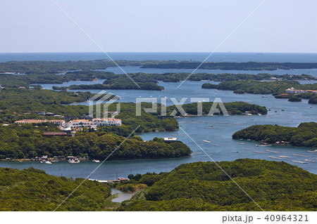 日中の英虞湾 40964321