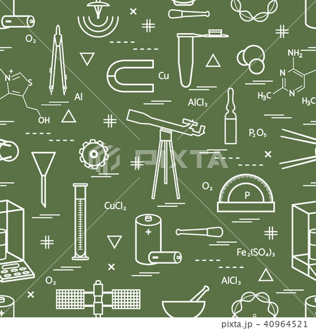 Seamless pattern with variety scientific, Seamless pattern with variety scientific, 40964521