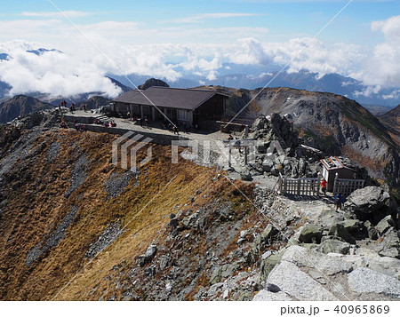 立山雄山神社 峰本社の写真素材