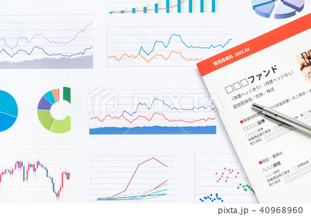 資産運用　投資信託　チャート　販売用資料　データ 40968960