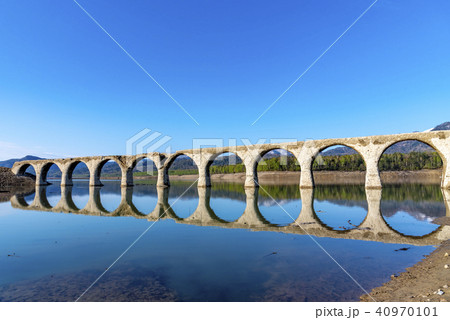 北海道 タウシュベツ川橋梁 北海道 タウシュベツ川橋梁 40970101