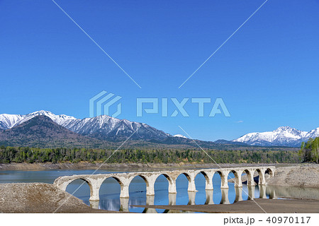 北海道 タウシュベツ川橋梁 北海道 タウシュベツ川橋梁 40970117