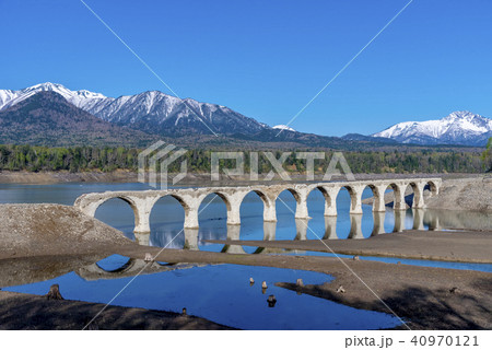 北海道 タウシュベツ川橋梁 北海道 タウシュベツ川橋梁 40970121