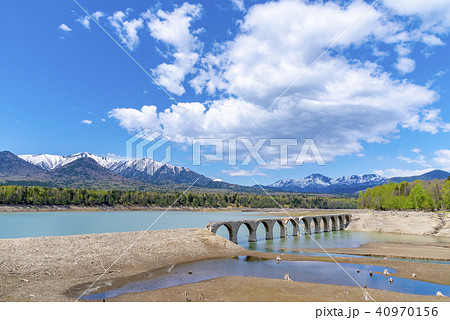 北海道 タウシュベツ川橋梁 北海道 タウシュベツ川橋梁 40970156