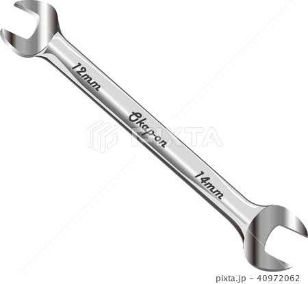 Spanner Wrench Tool 工具 スパナ レンチ Epsのイラスト素材 40972062 Pixta