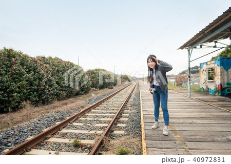 旅行 女性 女 40972831