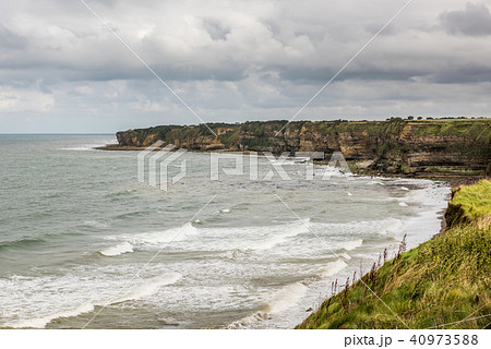 Cliffs of Ponte Du Hoc, Normandy 40973588