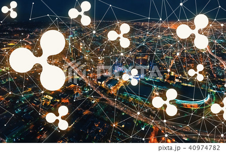 Ripple with Downtown Los Angeles Ripple with Downtown Los Angeles 40974782