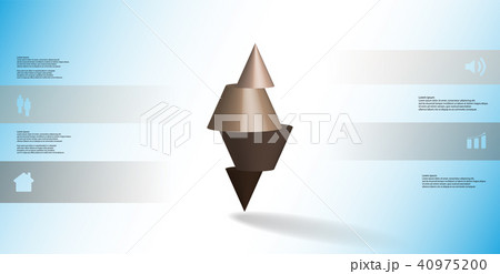 3D illustration infographic template 3D illustration infographic template 40975200