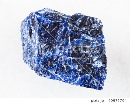 rough Sodalite stone on white 40975794