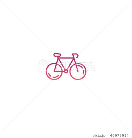 Bike icon. Bike Vector isolated Bike icon. Bike Vector isolated 40975914