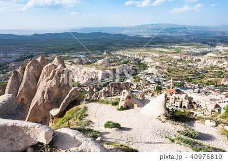 viewpoint over Uchisar village and valley 40976810