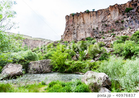 Melendiz stream in gorge of Ihlara Valley 40976837