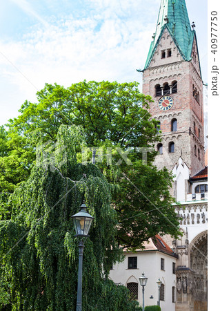 Augsburg Cathedral (Augsburger Dom) in spring 40977750