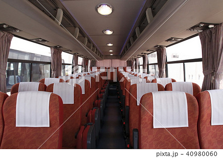 観光バス車内(ヒュンダイ・ユニバース) 観光バス車内(ヒュンダイ・ユニバース) 40980060