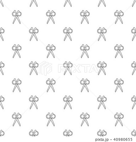 Scissors pattern vector seamless Scissors pattern vector seamless 40980655