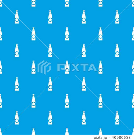 Bottle pattern vector seamless blue 40980658