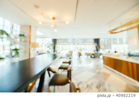 Abstract blur and defocused lobby and hotel 40982219