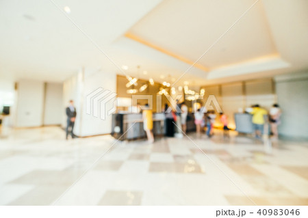 Abstract blur and defocused lobby and hotel 40983046