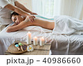 Spa massage, healthy lifestyle and relaxation  40986660