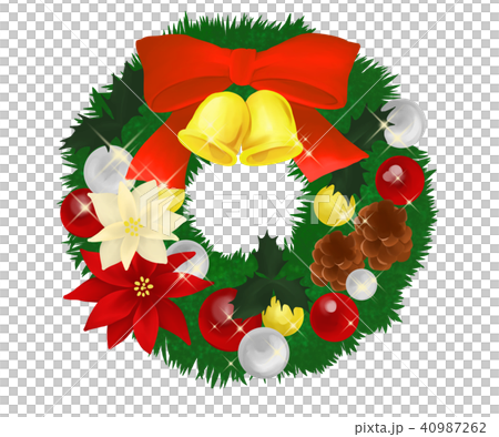 クリスマスリース 40987262