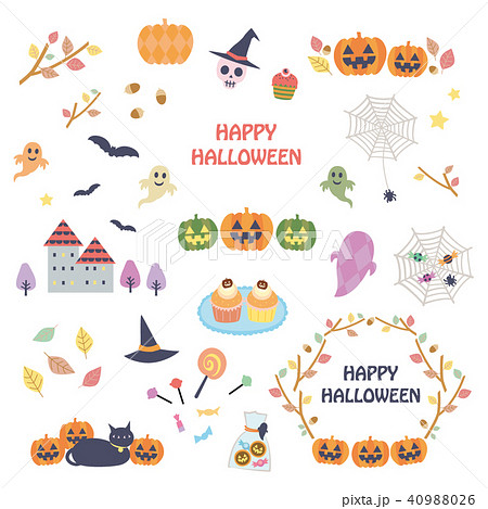 素材-ハロウィン 素材-ハロウィン 40988026