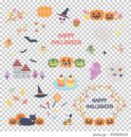素材-ハロウィン 素材-ハロウィン 40988026