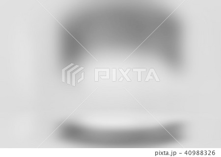 Abstract Gray gradient studio background with copy space. 40988326