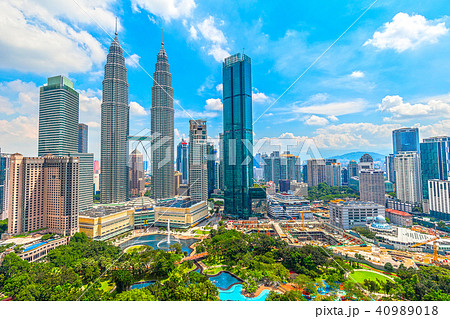 マレーシア クアラルンプールの街並み 40989018