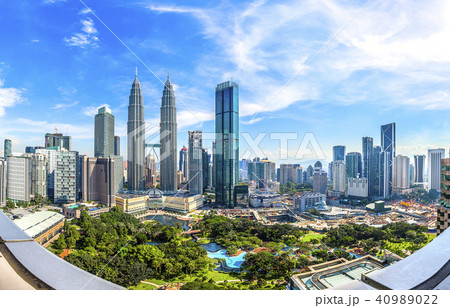 マレーシア クアラルンプールの街並み マレーシア クアラルンプールの街並み 40989022