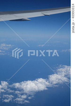 飛行機窓から見た風景 飛行機窓から見た風景 40993014