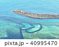 ポンフー ダブルハート 海 40995470