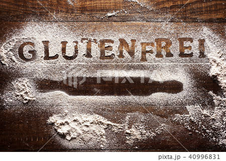 text gluten free written in german 40996831