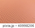 鳥取砂丘（とっとりさきゅう）の風紋（ふうもん）写真 40998206