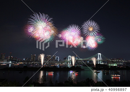 東京湾スターアイランド2018の花火。2018/5/26 40998897