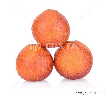 Blood red orange isolated on white background Blood red orange isolated on white background 41000529