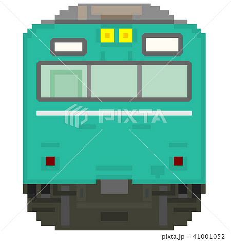 ドット絵風の通勤電車（高運転台ATC・常磐線103系） 41001052