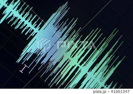 Audio sound wave studio editing Audio sound wave studio editing 41001347