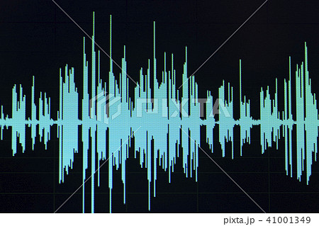 Audio sound wave studio editing 41001349