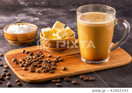 Bulletproof coffee, blended with organic  butter  41002341