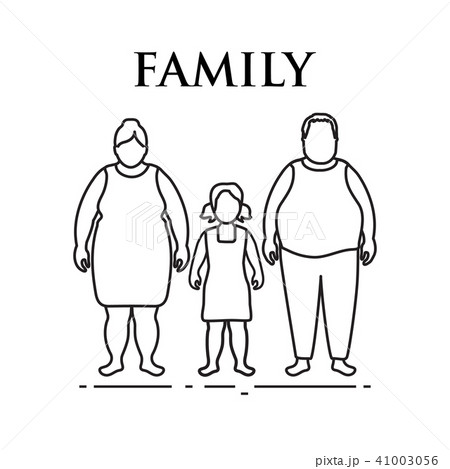 Family Mom, dad and daughter. Family Mom, dad and daughter. 41003056