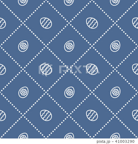 Seamless pattern with decorated eggs Seamless pattern with decorated eggs 41003290